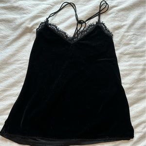 Abercrombie & Fitch Velvet Tank Top